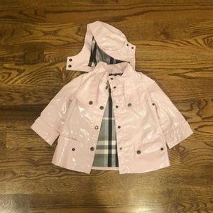Burberry rain coat